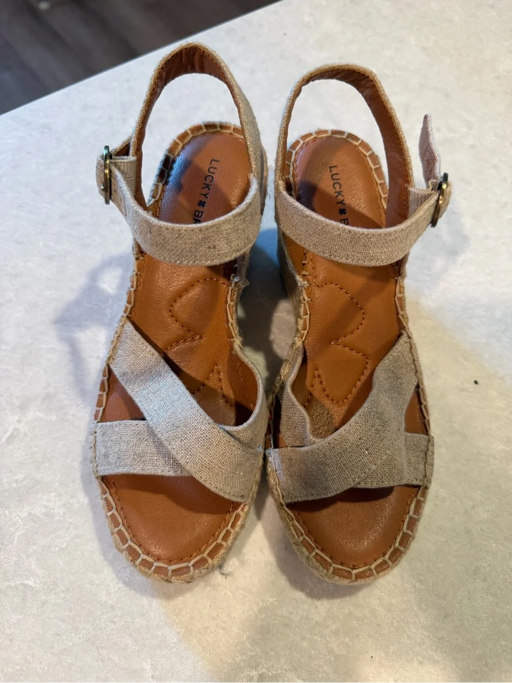 Lucky Brand wedge sandals